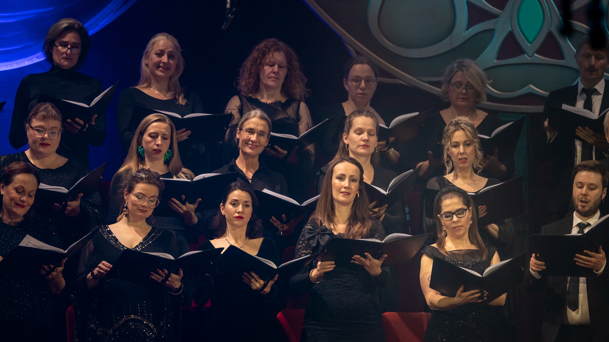 DR KONCERTKORET: Honeck & Mozarts C Mol Messe