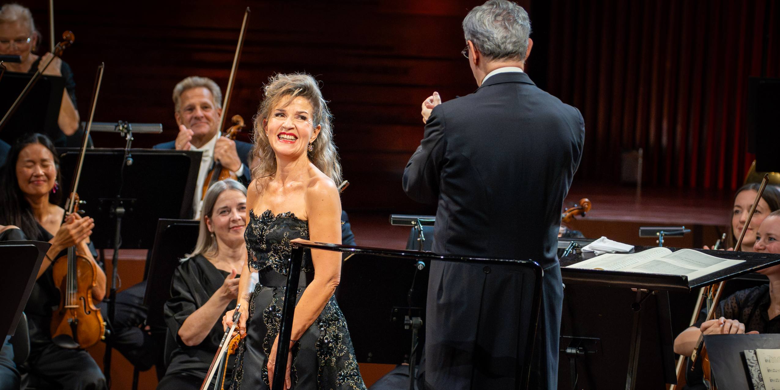 Luisi og Anne-Sophie Mutter