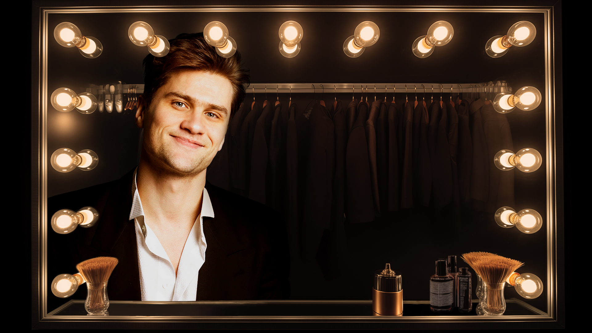 Dirigenten Bjarni Frimann til koncerten Symphony Of Musicals i DR Koncertsalen.