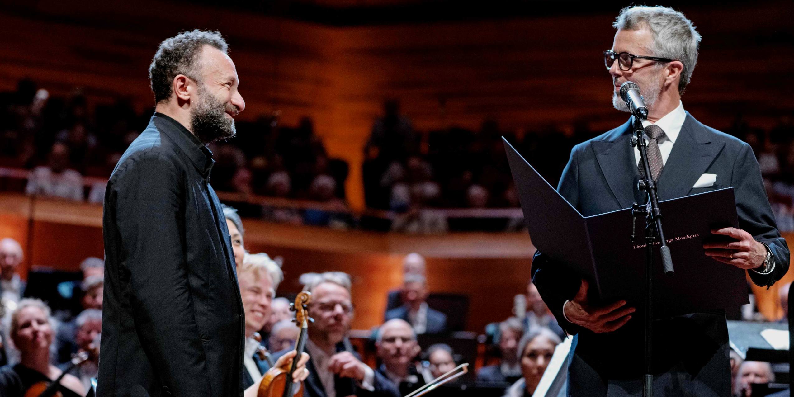 Hans Majestæt Kongen og Kirill Petrenko