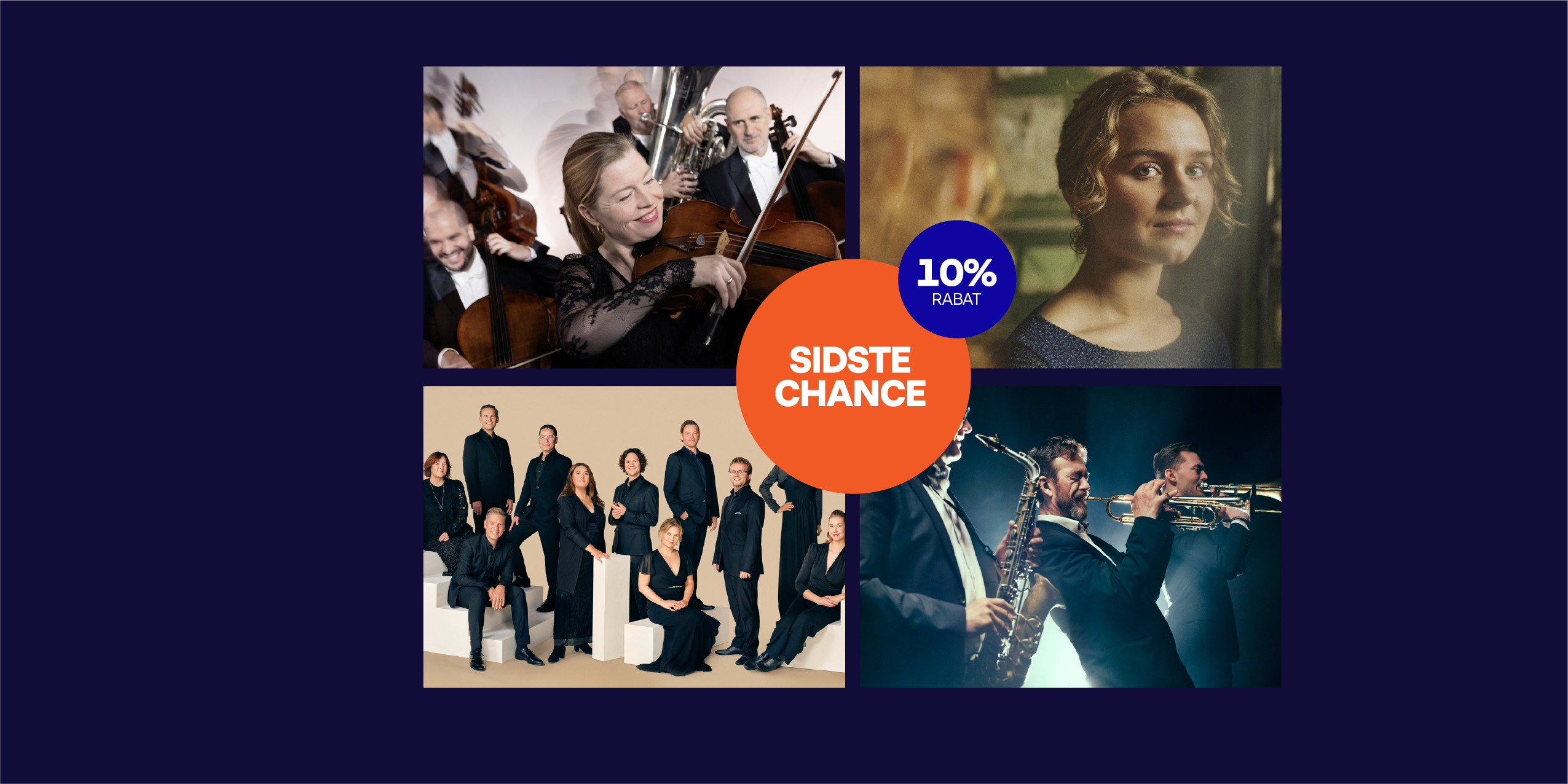 DRs kor og orkestre ny sæson med 10% rabat - sidste chance