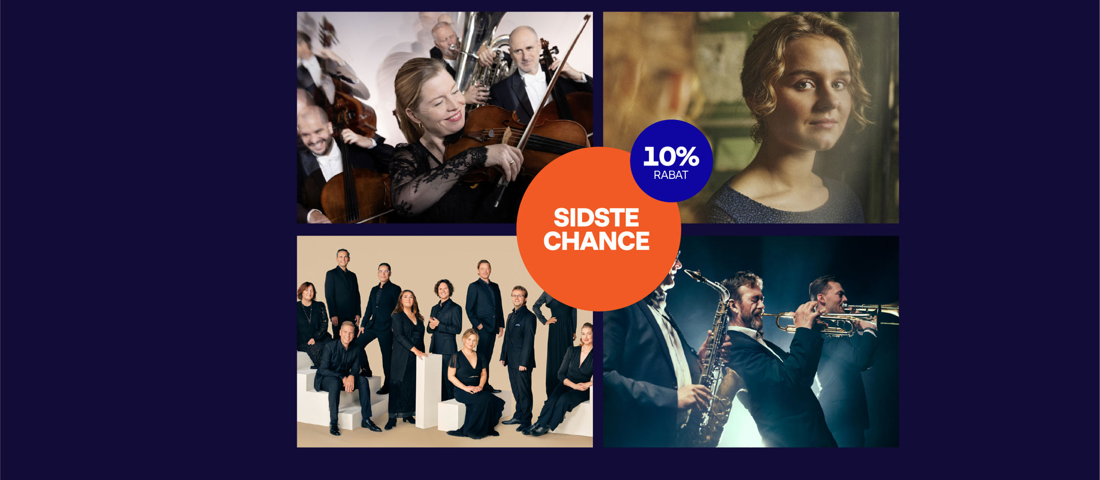 DRs kor og orkestre ny sæson med 10% rabat - sidste chance