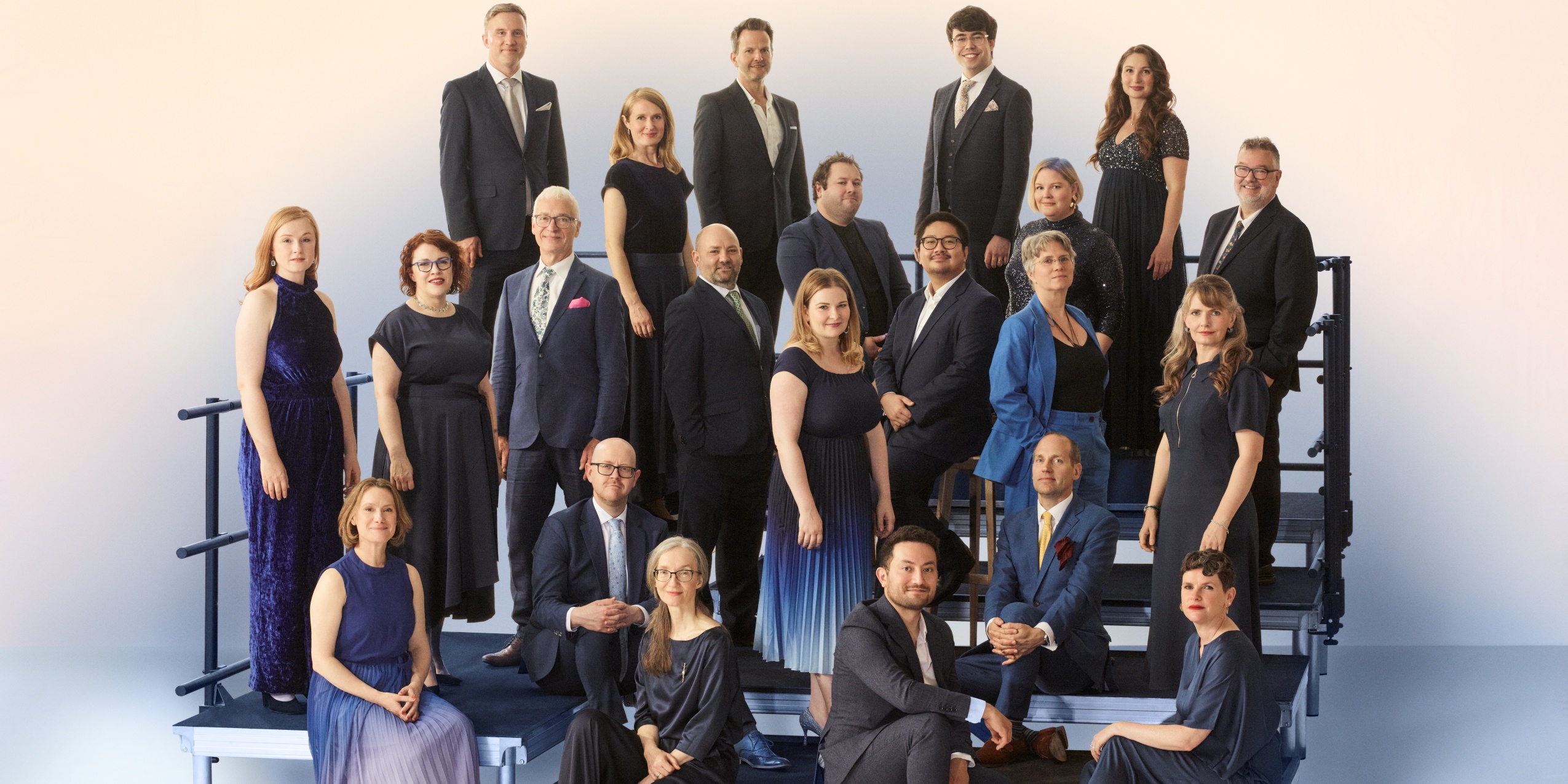Gruppebillede af BBC Singers Group